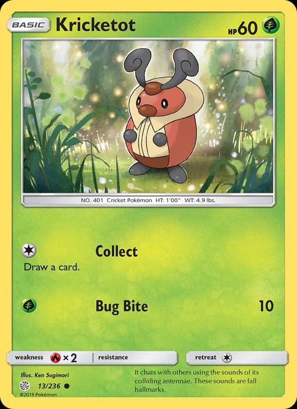 Kricketot, SM - Cosmic Eclipse · 13/236
