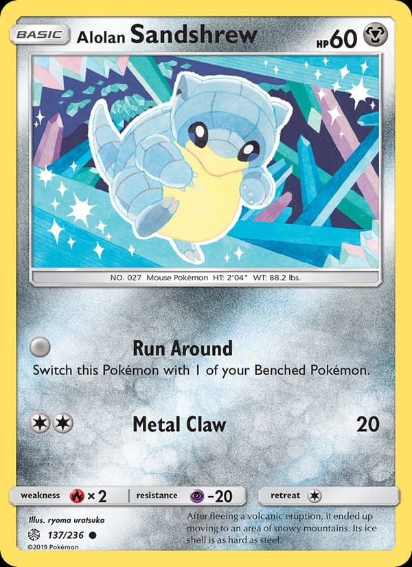 Alolan Sandshrew, SM - Cosmic Eclipse · 137/236