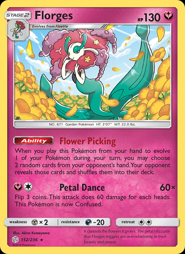 Florges, SM - Cosmic Eclipse · 152/236