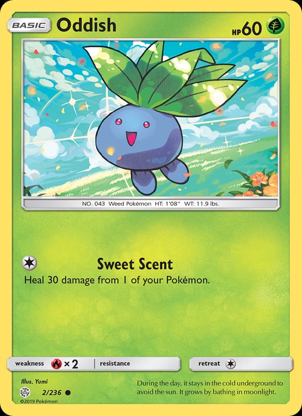 Oddish, SM - Cosmic Eclipse · 2/236