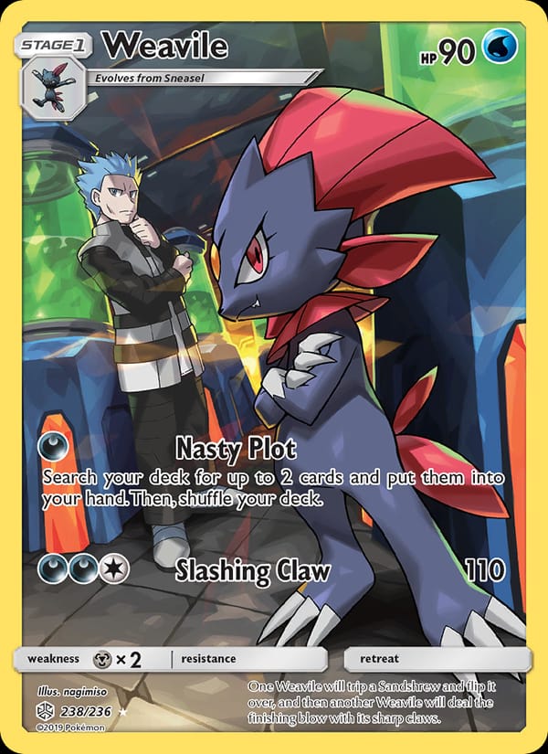 Weavile, SM - Cosmic Eclipse · 238/236