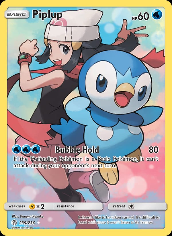 Piplup, SM - Cosmic Eclipse · 239/236