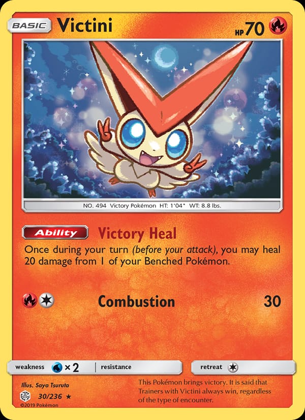 Victini, SM - Cosmic Eclipse · 30/236