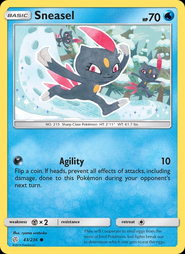 Sneasel, SM - Cosmic Eclipse · 43/236