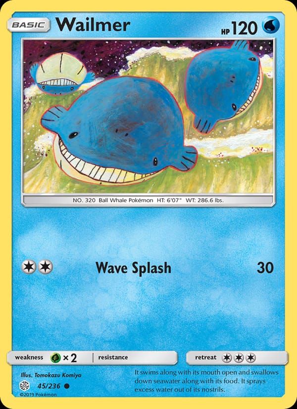 Wailmer, SM - Cosmic Eclipse · 45/236