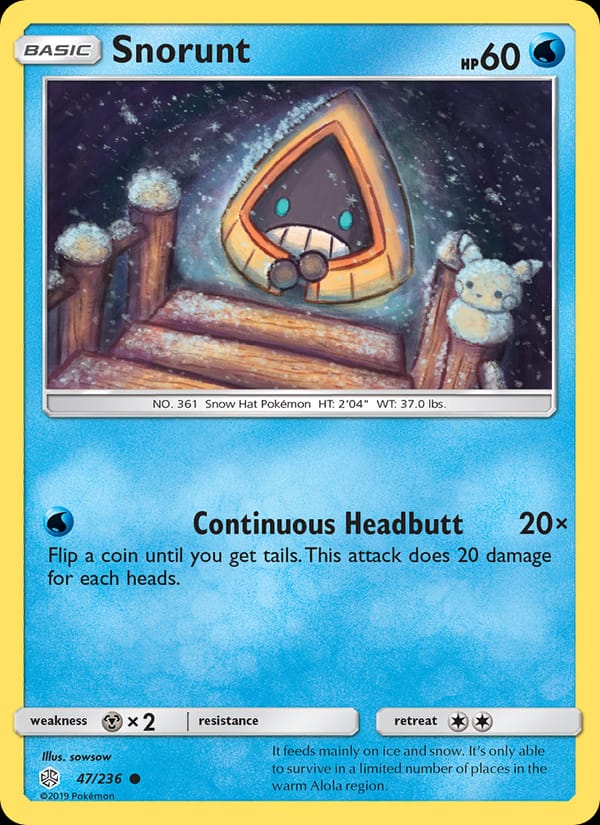 Snorunt, SM - Cosmic Eclipse · 47/236