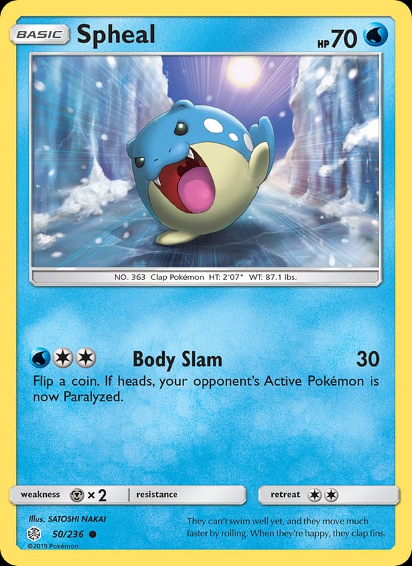 Spheal, SM - Cosmic Eclipse · 50/236