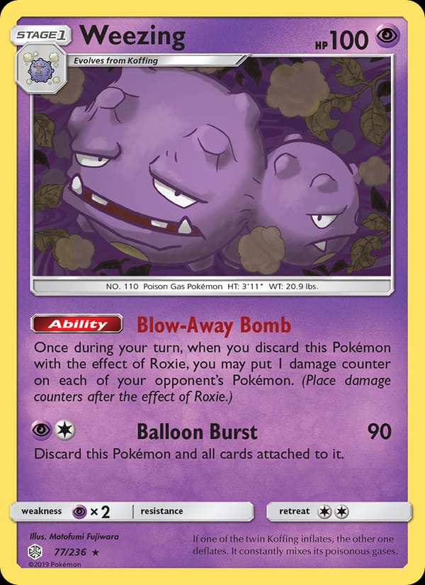 Weezing, SM - Cosmic Eclipse · 77/236