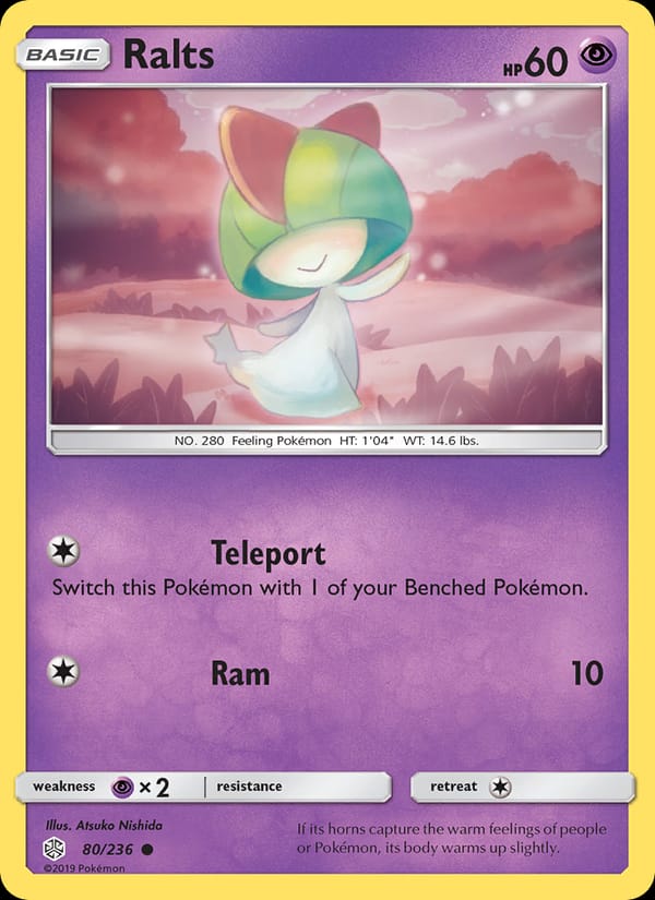 Ralts, SM - Cosmic Eclipse · 80/236