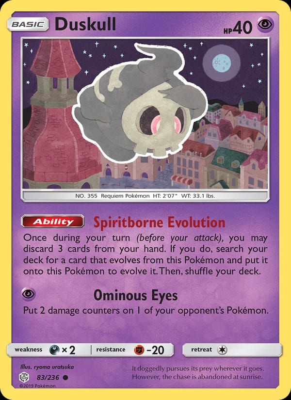 Duskull, SM - Cosmic Eclipse · 83/236