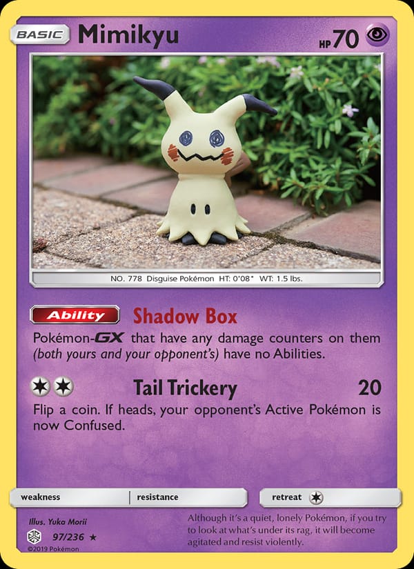 Mimikyu, SM - Cosmic Eclipse · 97/236