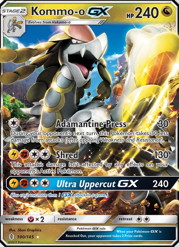 Kommo-o GX, SM - Guardians Rising · 100/145