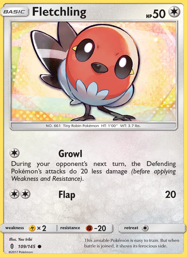 Fletchling, SM - Guardians Rising · 109/145