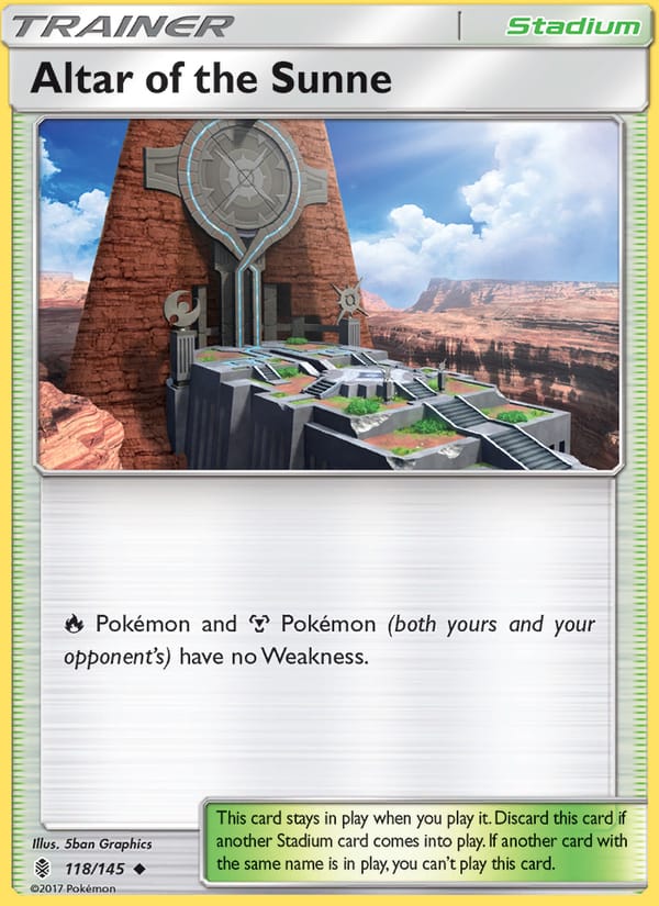 Altar of the Sunne, SM - Guardians Rising · 118/145