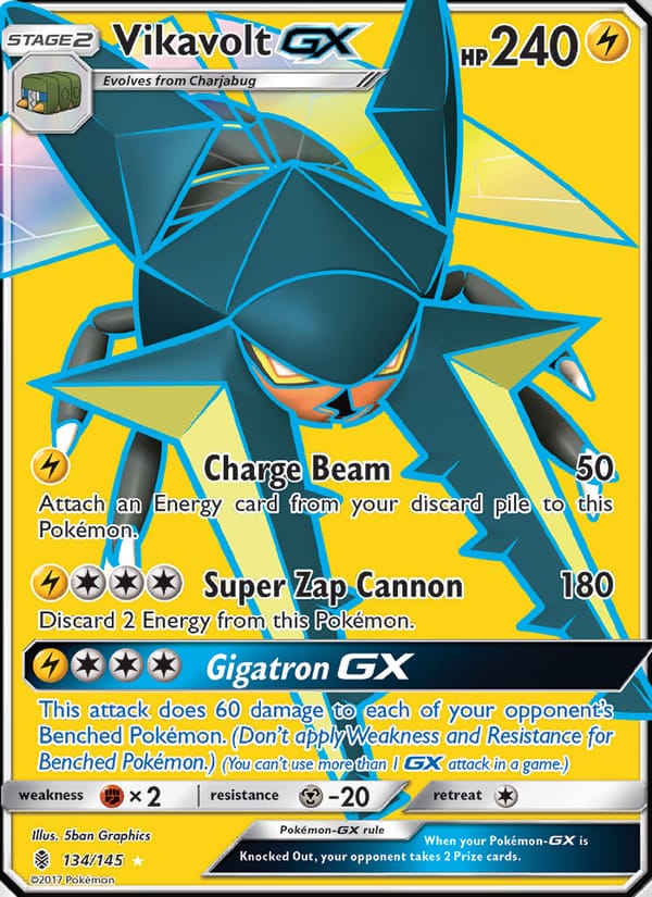 Vikavolt GX, SM - Guardians Rising · 134/145