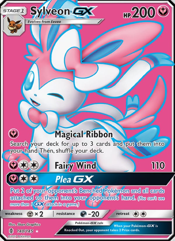 Sylveon GX, SM - Guardians Rising · 140/145