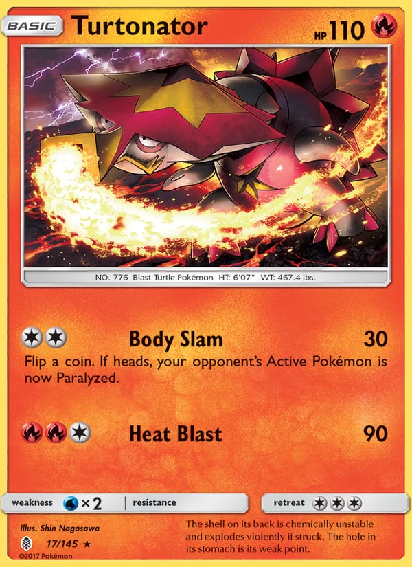 Turtonator, SM - Guardians Rising · 17/145