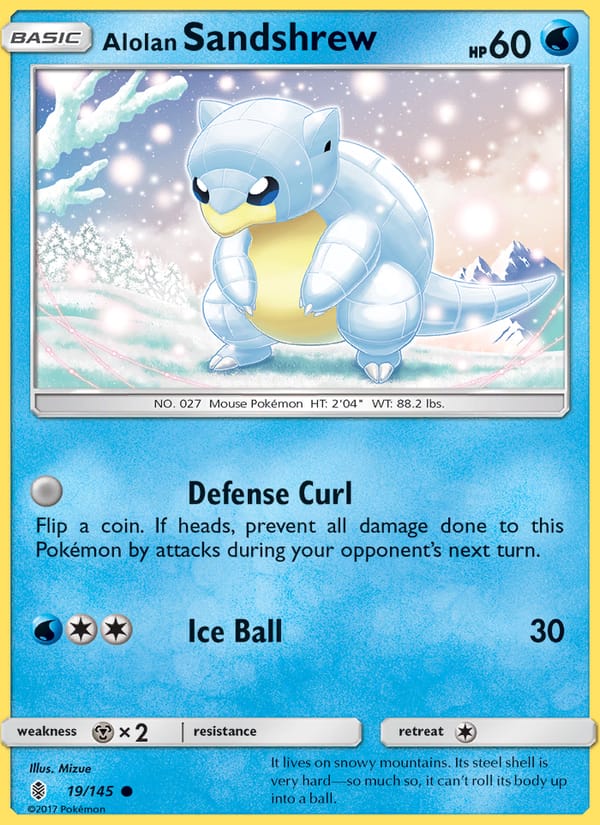 Alolan Sandshrew, SM - Guardians Rising · 19/145