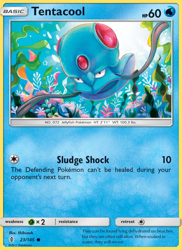 Tentacool, SM - Guardians Rising · 23/145