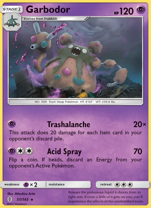 Garbodor, SM - Guardians Rising · 51/145