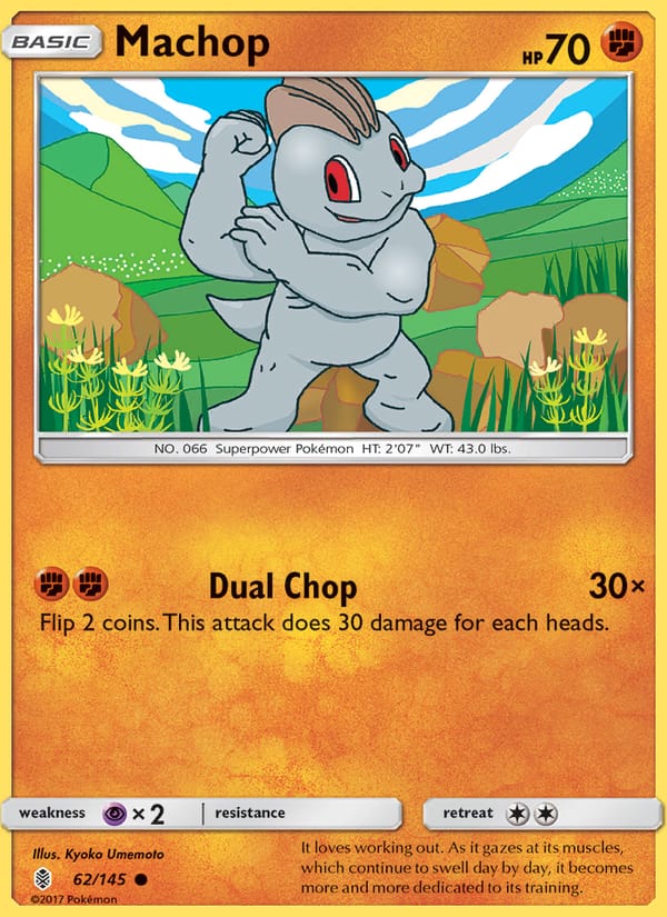 Machop, SM - Guardians Rising · 62/145