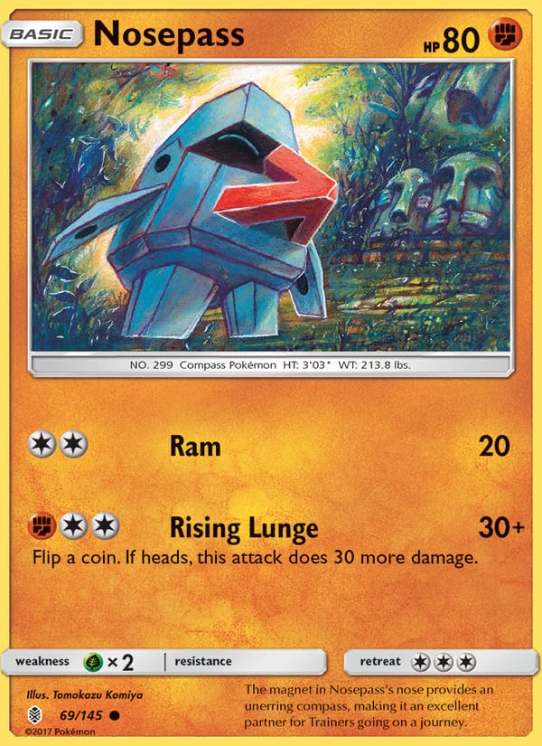 Nosepass, SM - Guardians Rising · 69/145