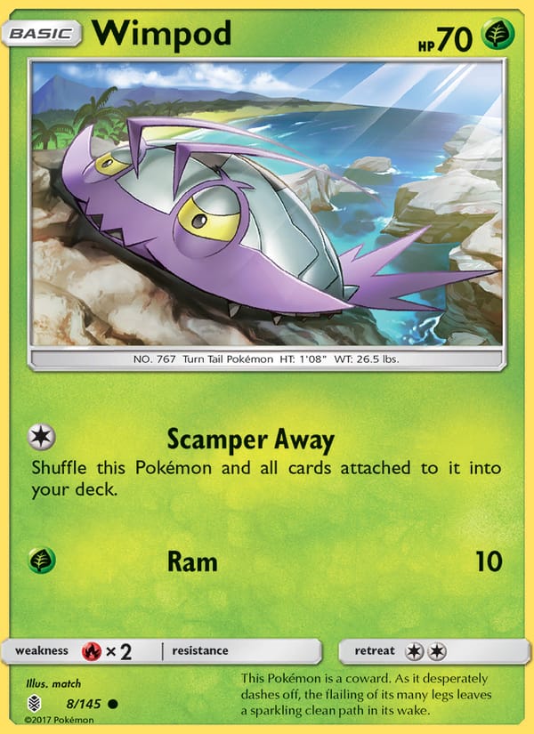 Wimpod, SM - Guardians Rising · 8/145