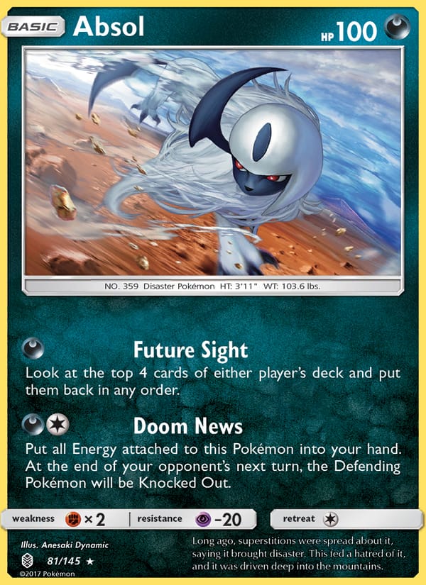 Absol, SM - Guardians Rising · 81/145