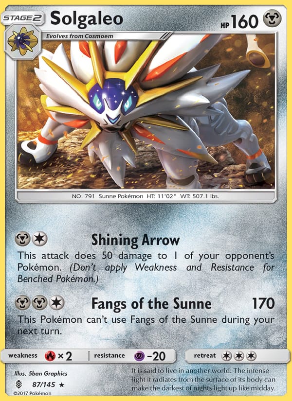 Solgaleo, SM - Guardians Rising · 87/145