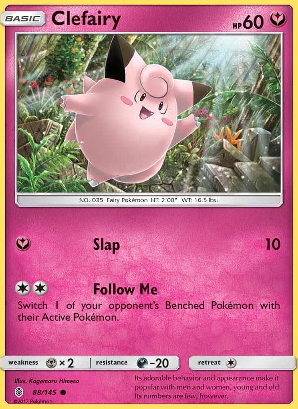 Clefairy, SM - Guardians Rising · 88/145