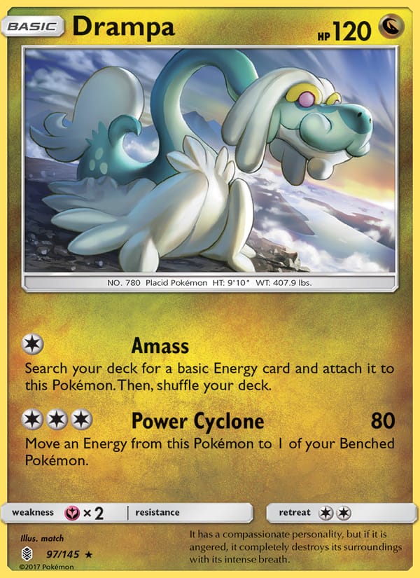 Drampa, SM - Guardians Rising · 97/145