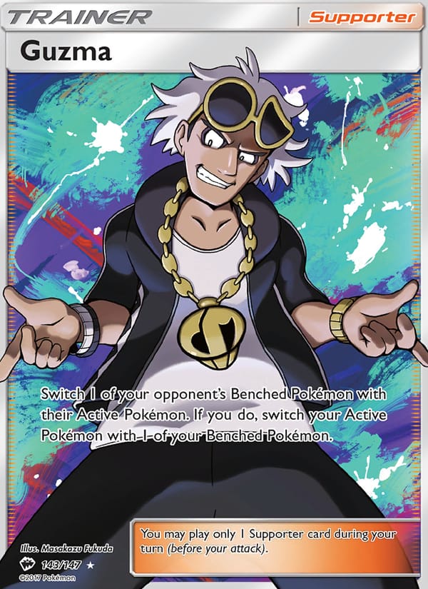 Guzma, SM - Burning Shadows · 143/147