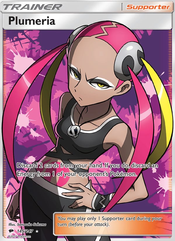 Plumeria, SM - Burning Shadows · 145/147