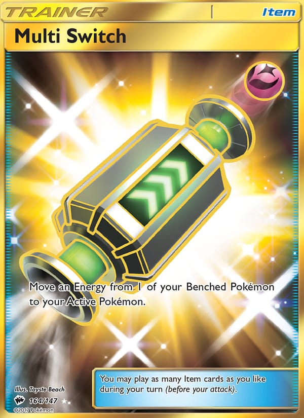 Multi Switch, SM - Burning Shadows · 164/147