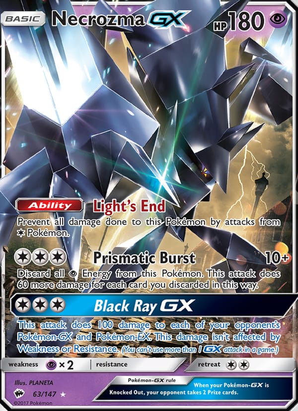 Necrozma GX, SM - Burning Shadows · 63/147