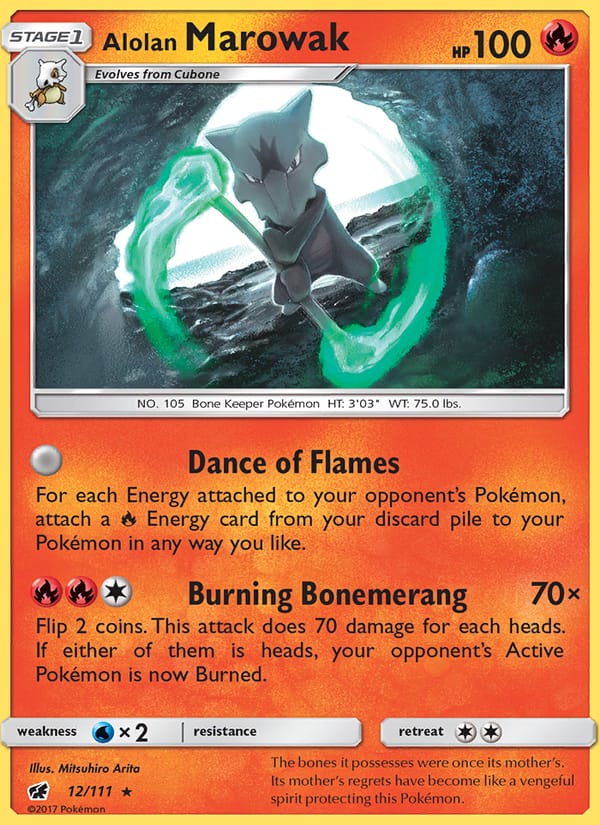 Alolan Marowak, SM - Crimson Invasion · 12/111