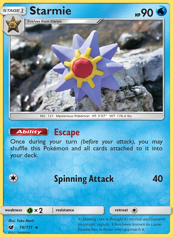 Starmie, SM - Crimson Invasion · 16/111