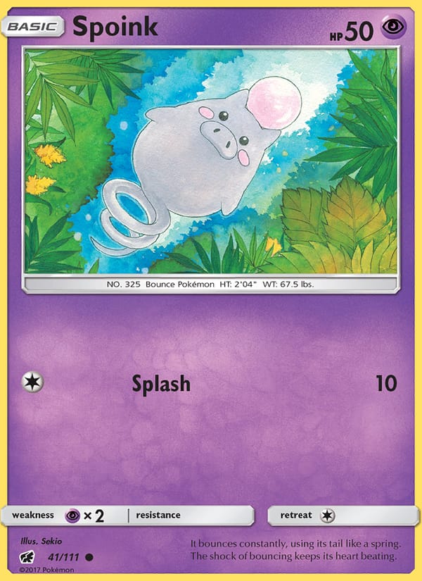 Spoink, SM - Crimson Invasion · 41/111