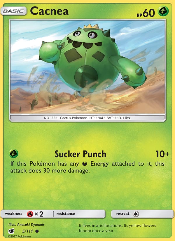 Cacnea, SM - Crimson Invasion · 5/111