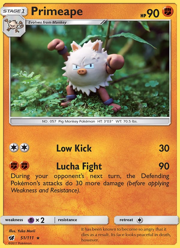 Primeape, SM - Crimson Invasion · 51/111