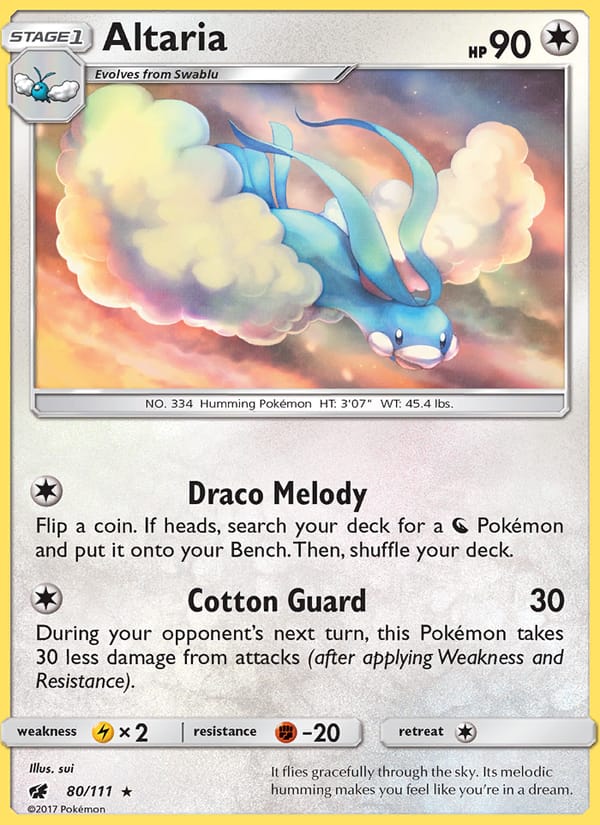 Altaria, SM - Crimson Invasion · 80/111