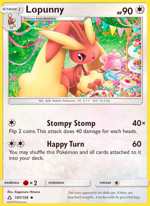 Lopunny, SM - Ultra Prism · 107/156