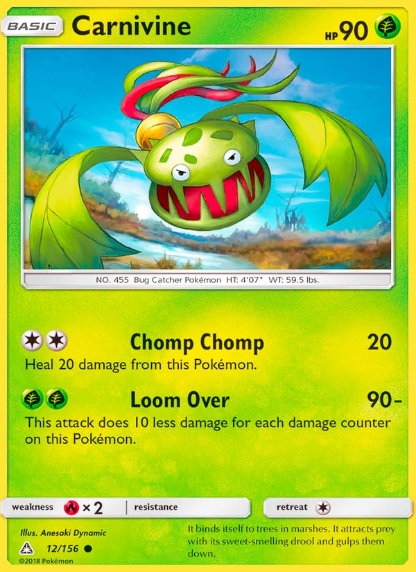 Carnivine, SM - Ultra Prism · 12/156