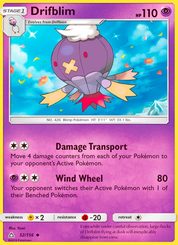 Drifblim, SM - Ultra Prism · 52/156