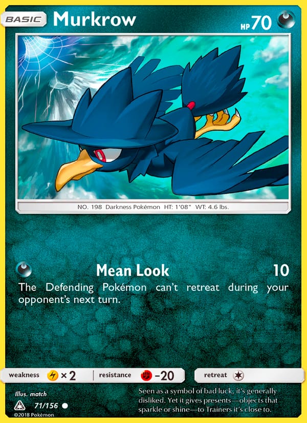 Murkrow, SM - Ultra Prism · 71/156
