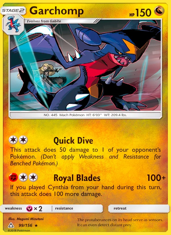 Garchomp, SM - Ultra Prism · 99/156