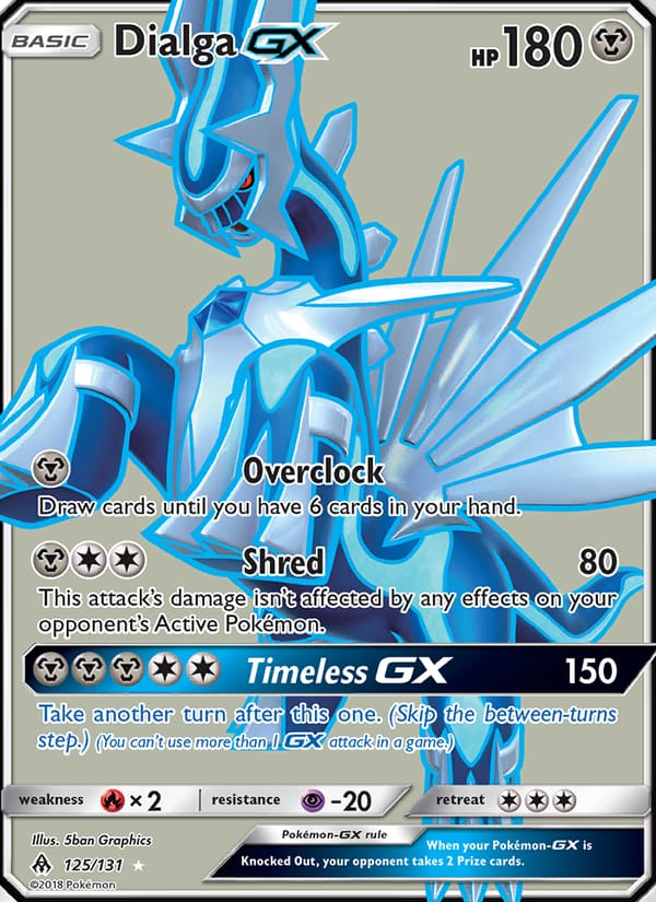 Dialga GX, SM - Forbidden Light · 125/131