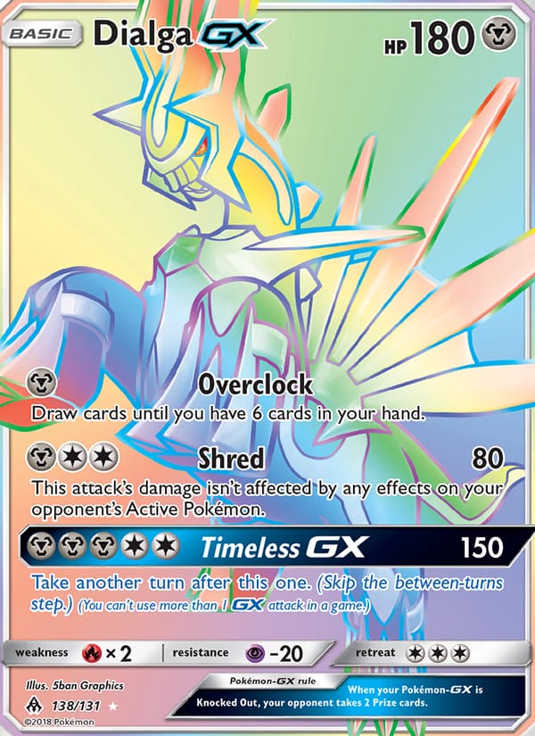 Dialga GX, SM - Forbidden Light · 138/131