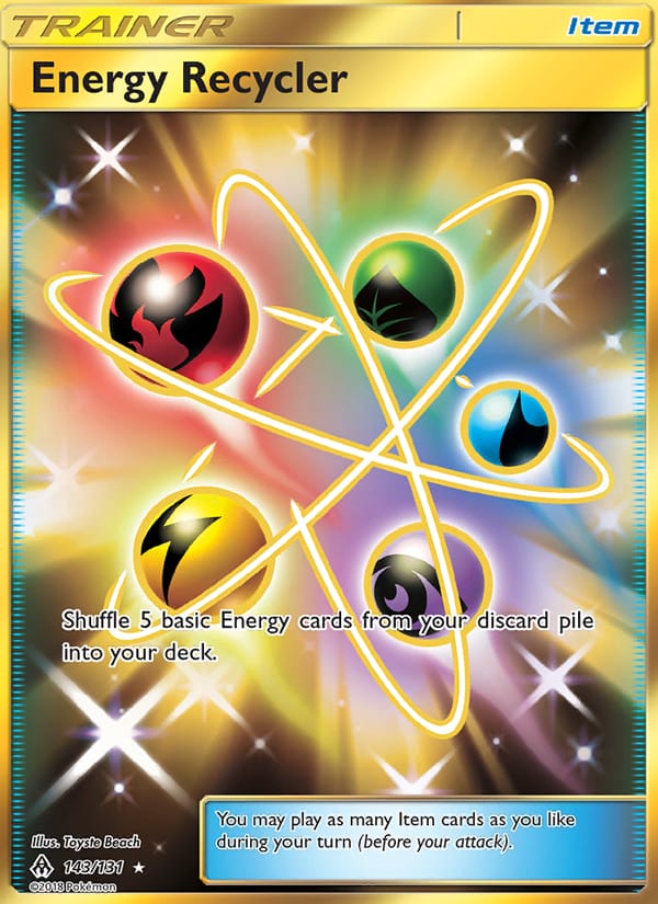 Energy Recycler, SM - Forbidden Light · 143/131