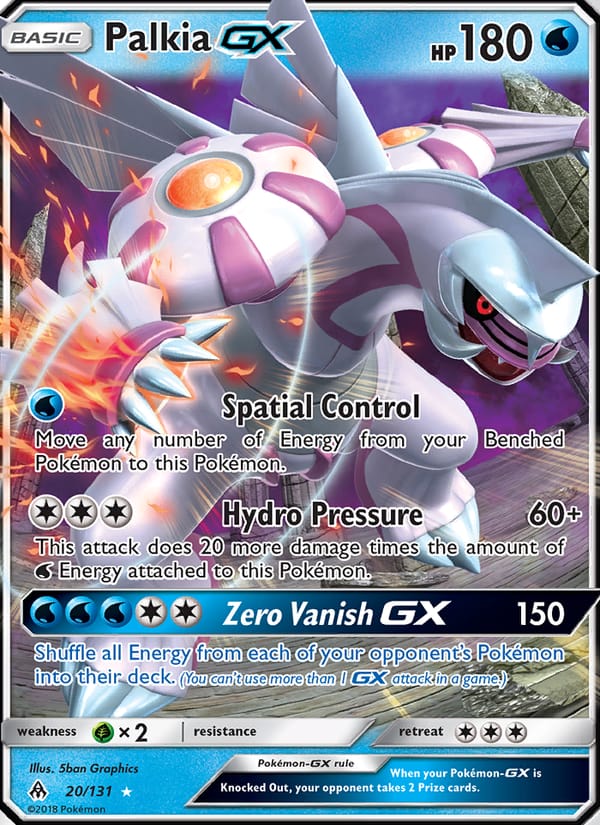 Palkia GX, SM - Forbidden Light · 20/131